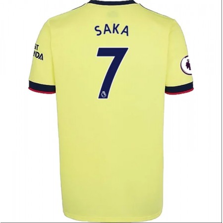 Tenue Arsenal Bukayo Saka 7 Exterieur 2021-2022 Maillot de Foot